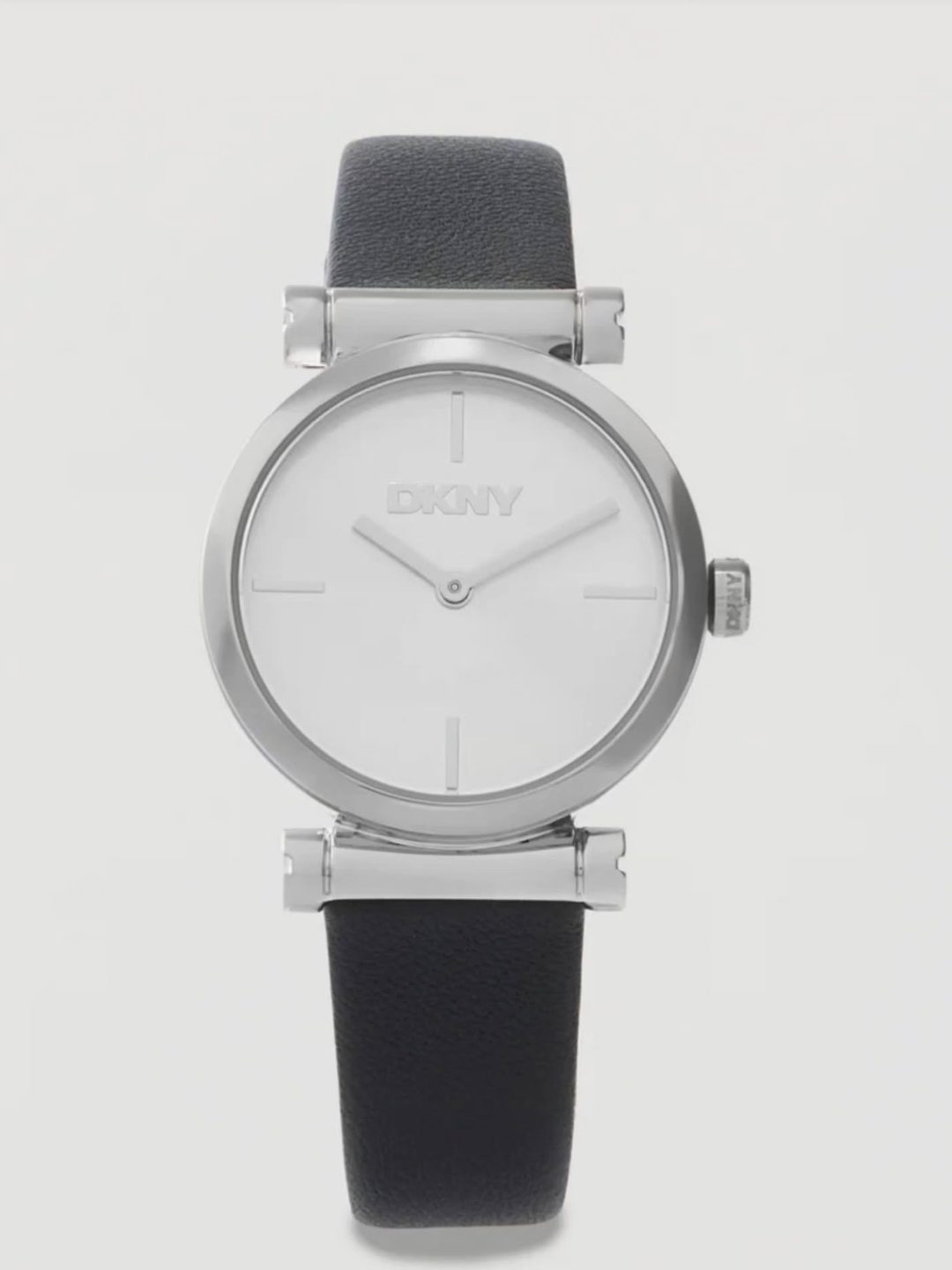 DKNY Leather strap watch