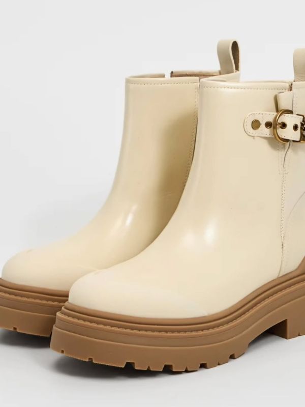 Pinko Cream boots