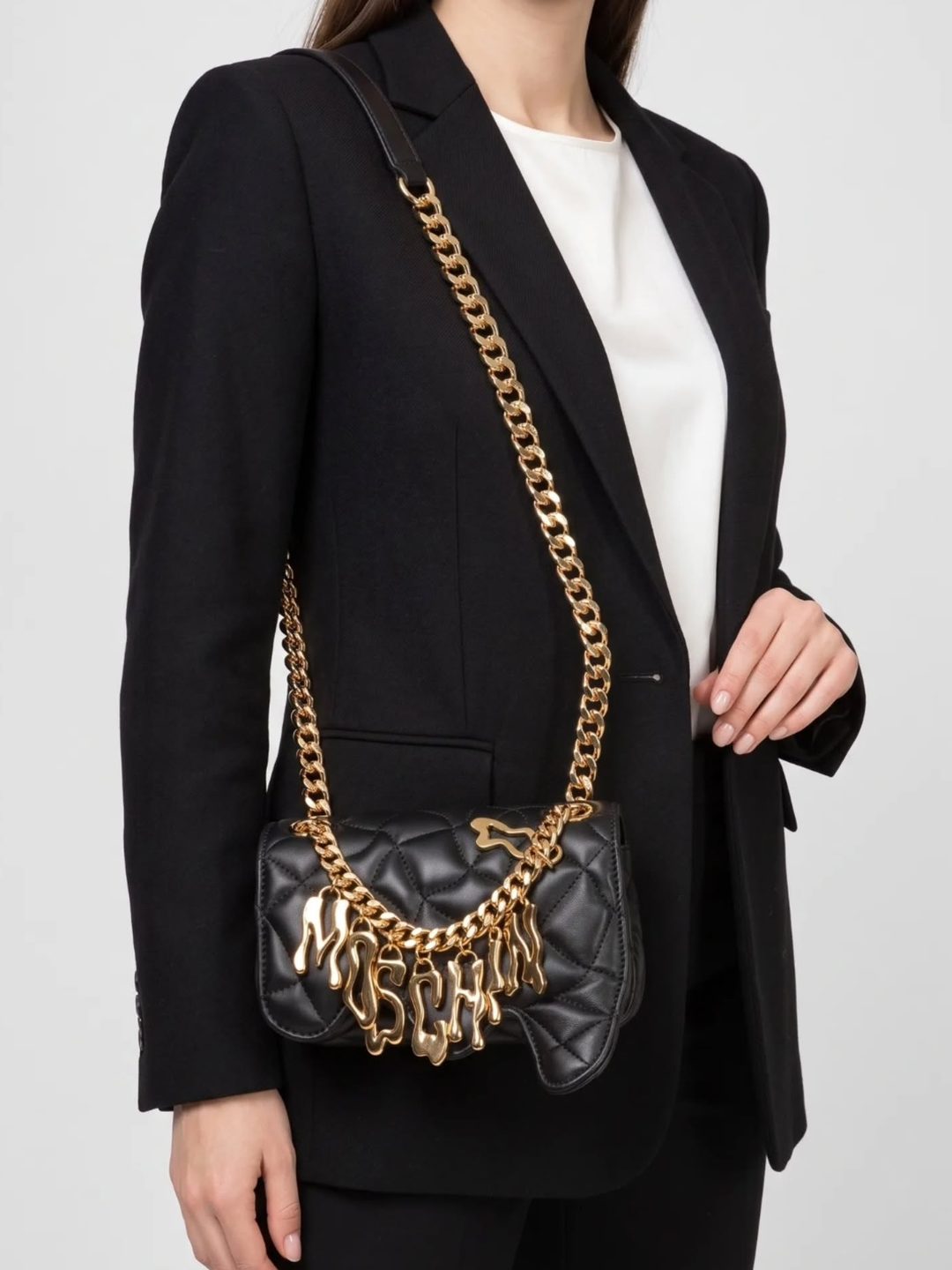 Moschino Real sheepskin bag