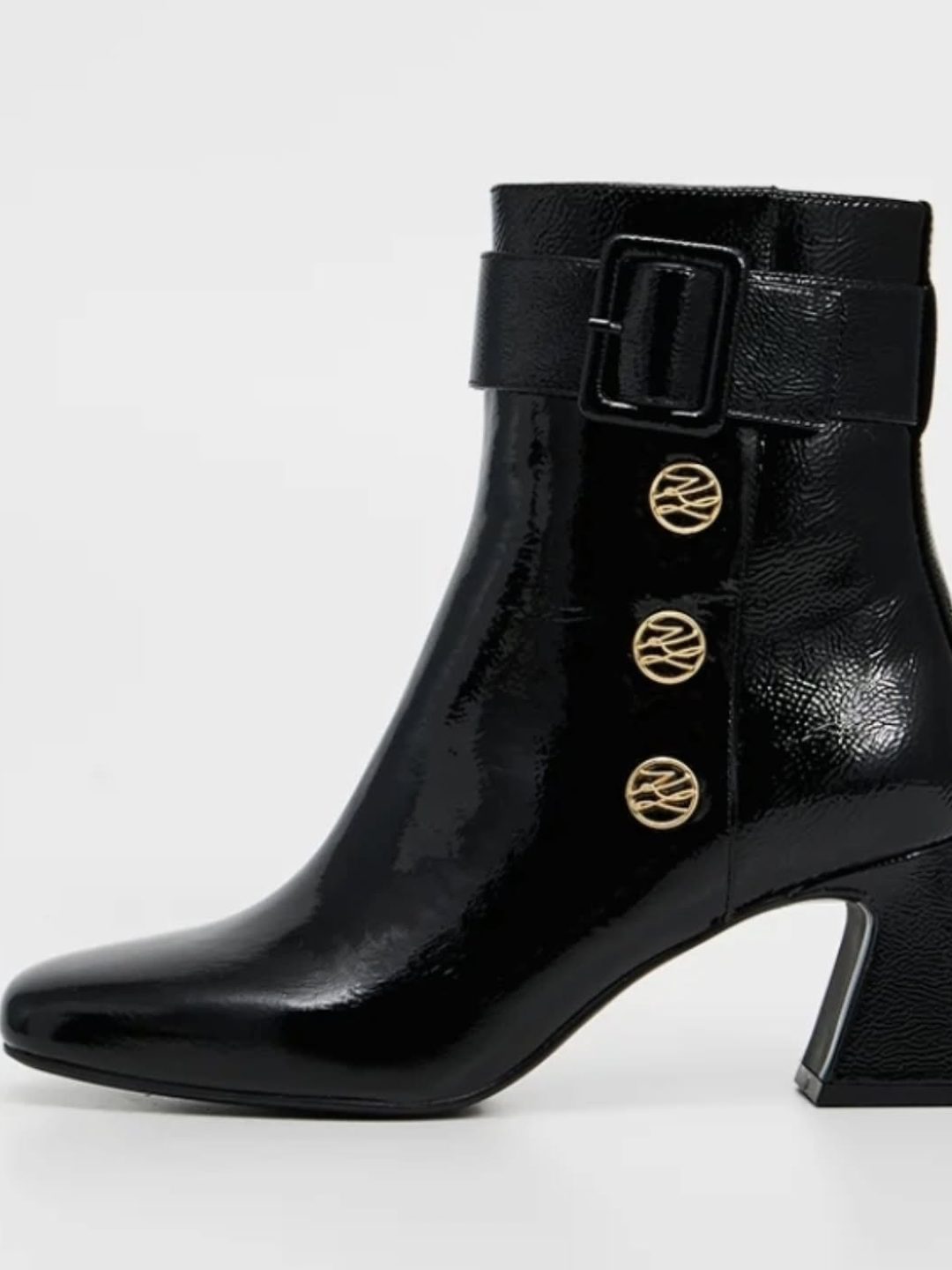 Karl Lagerfeld Black bottines, 6.5 cm heel